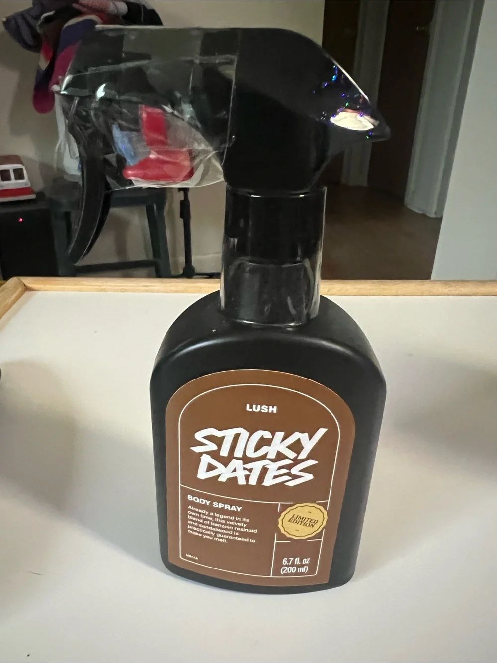 Lush Limited Edition Sticky Dates Body Spray 6.7 oz